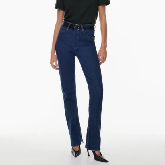 Re/Done Women's Blue Boot Cut Jeans - Picture 1 of 15